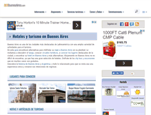 Tablet Screenshot of 365buenosaires.com